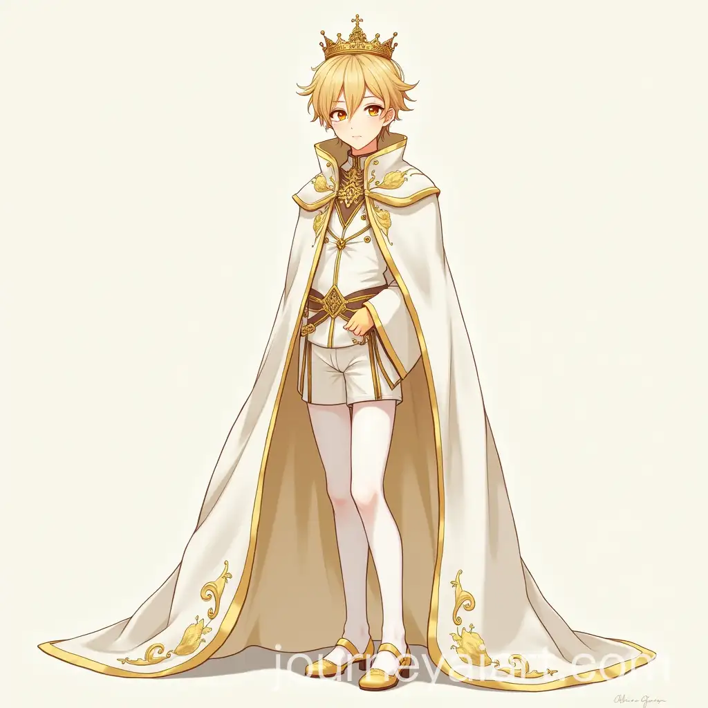 Young-Prince-in-Golden-Cloak-with-Crown-and-Small-Braid