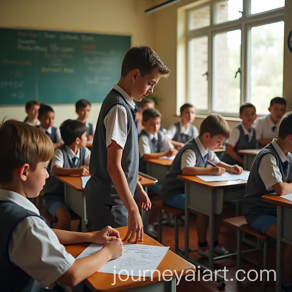 Children-Trampling-Incident-in-Classroom-with-Chaos-and-Distress