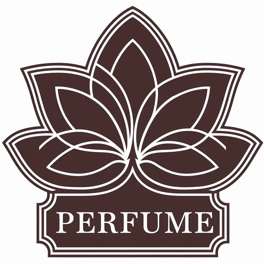 LOGO Design For Perfume Elegant Flower Symbol for Beauty Spa Industry