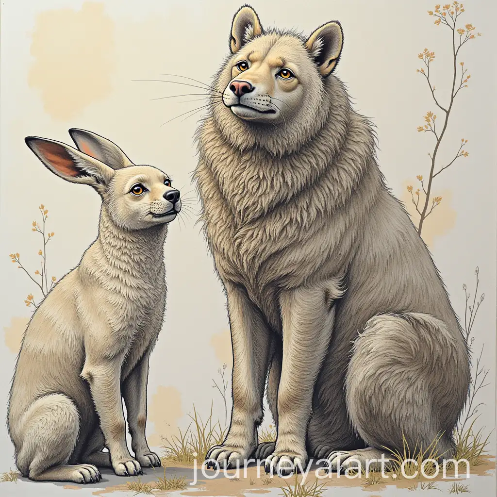 Pedros-Canvas-with-Animal-Drawings