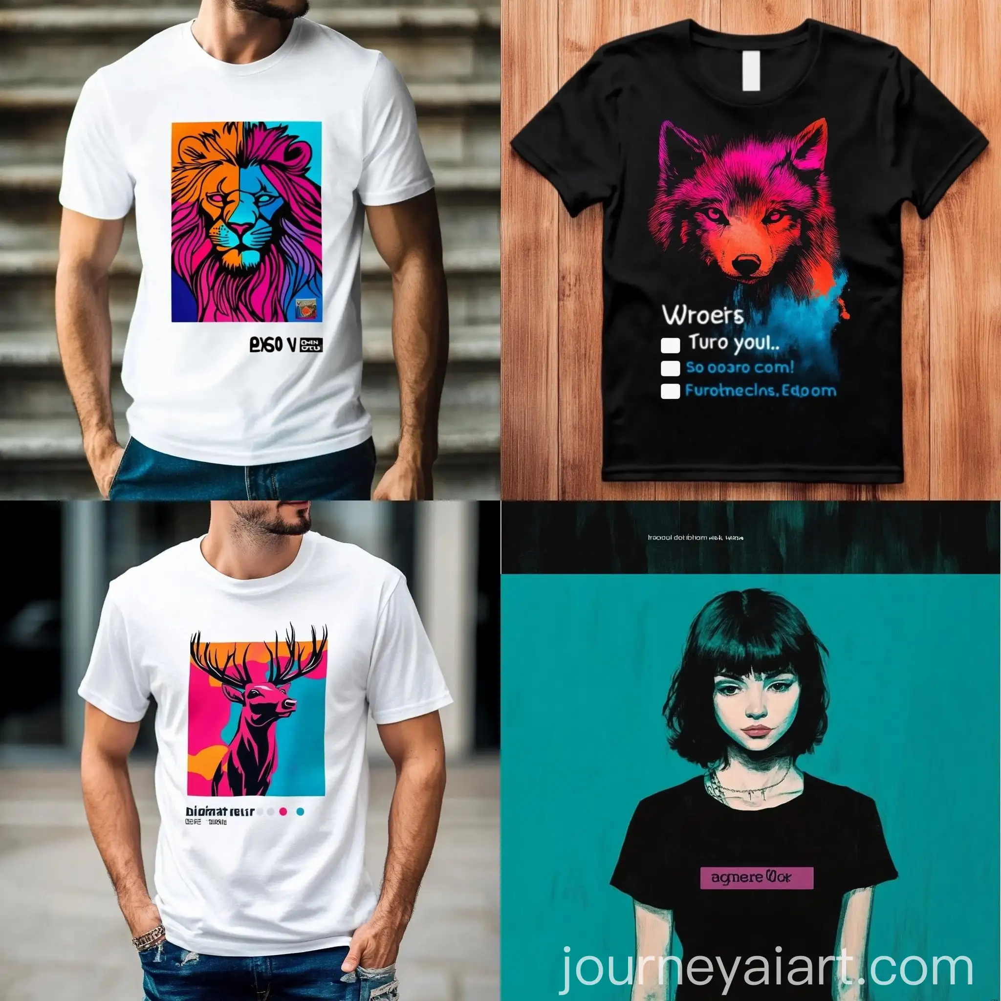 Colorful-TShirt-with-Abstract-Geometric-Design