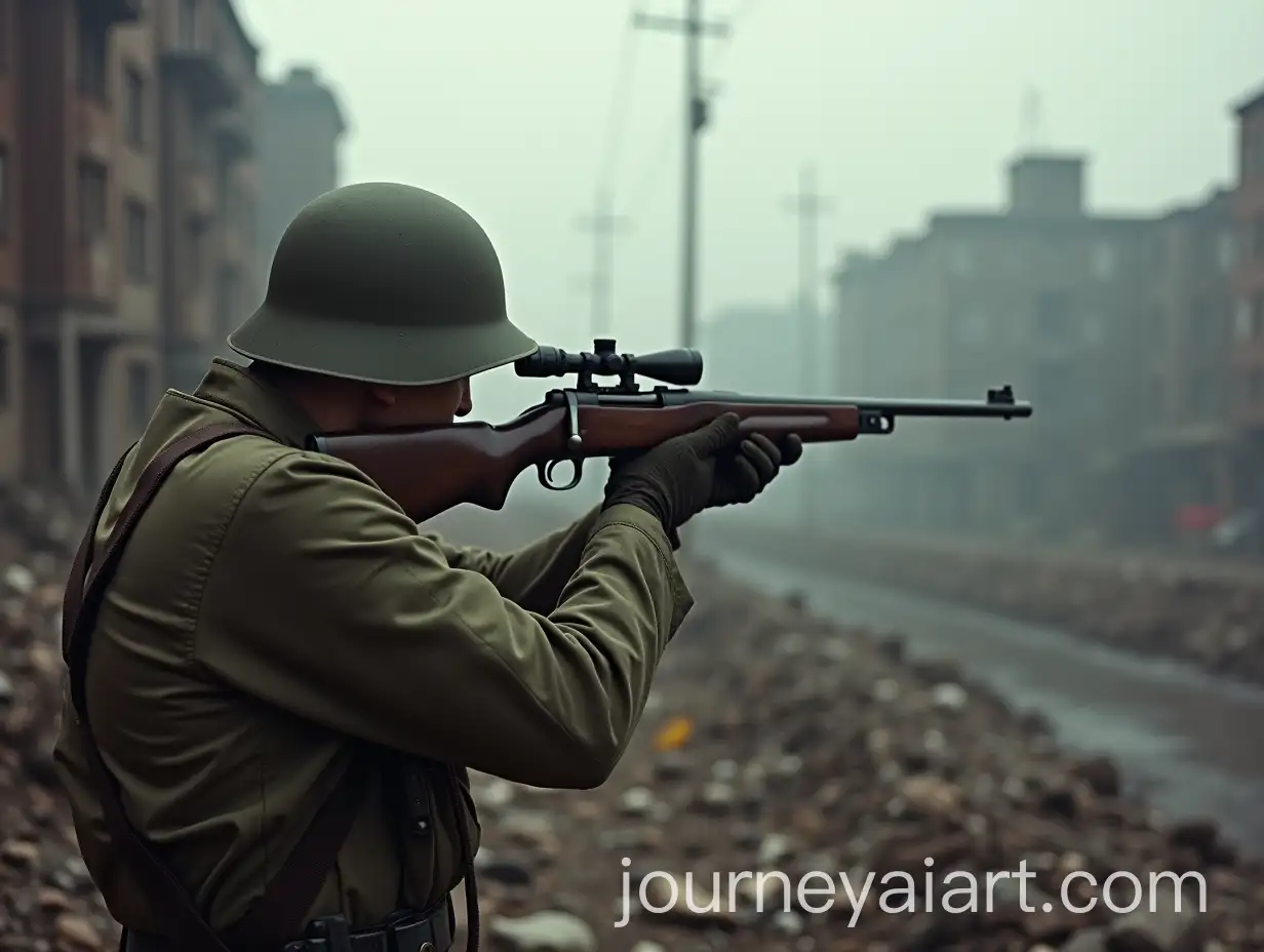 Stalingrad-Red-Army-Sniper-in-a-Destroyed-City