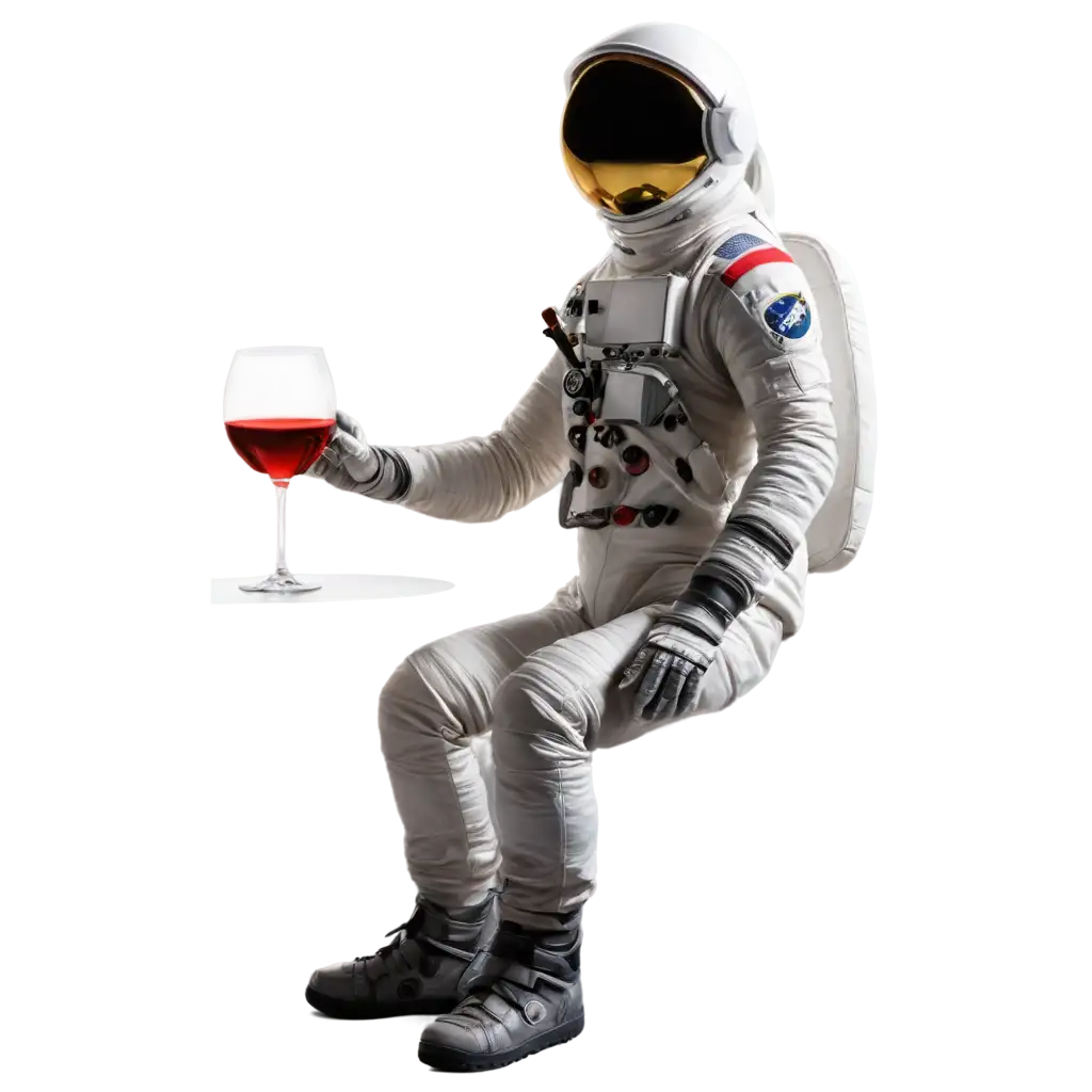 Astronaut-Drinking-Wine-on-the-Moon-PNG-A-Unique-SpaceThemed-Image-for-Creative-Projects