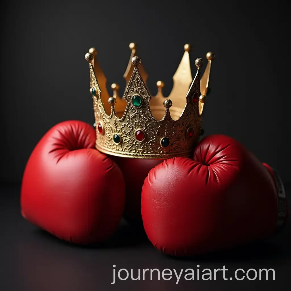 Jewgienij-Prigoyn-Wearing-Boxing-Gloves-and-Crown