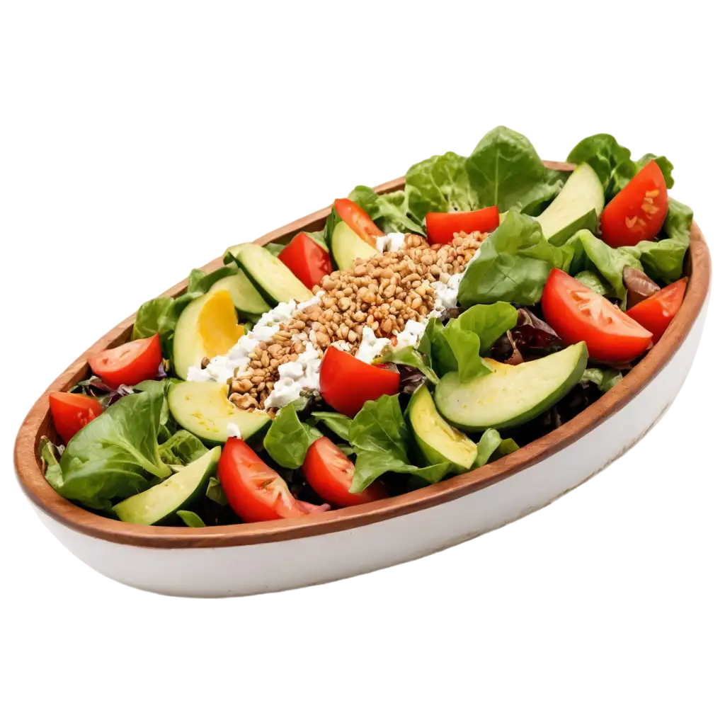 Delicious-Mediterranean-Salad-in-a-Boat-PNG-Format-for-Optimal-Clarity