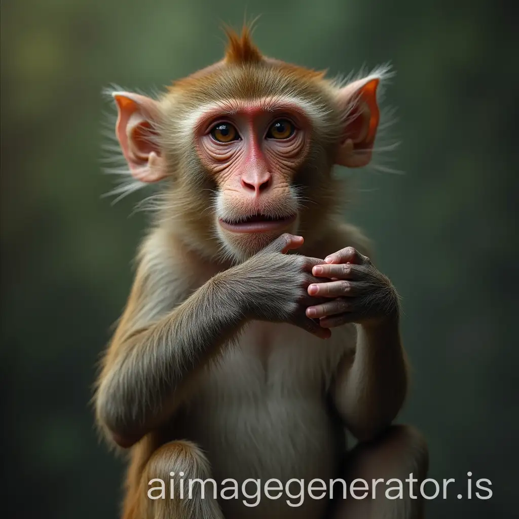 AN IMAGE THAT BECOMES TRENDY FOR A YOUTUBE THUMBNAIL THAT FEATURES THE MONKEY VIRUS VERSUS TRADITIONAL MEDICINE