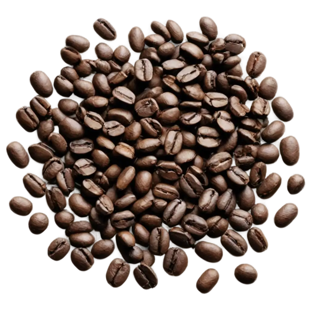 Mountain-of-Black-Grain-Natural-Coffee-PNG-HighQuality-Transparent-Image-for-Culinary-and-Beverage-Branding