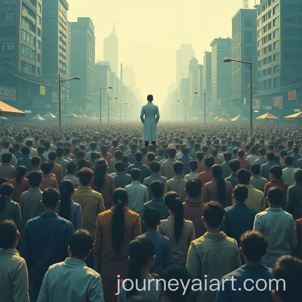 Urban-Mental-Health-Crisis-Crowded-Cityscape-and-Solitary-Psychiatrist