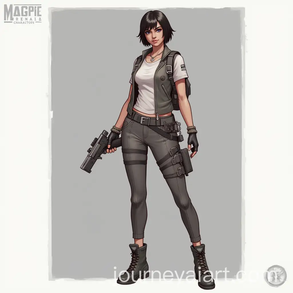 Confident-PUBG-Female-Character-MAGPIE-Concept-Art
