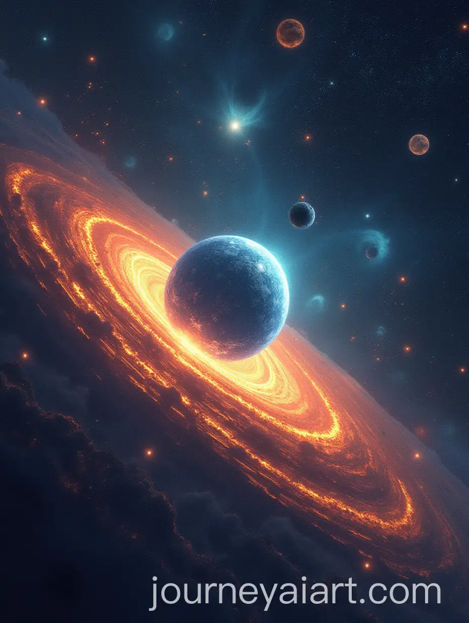 Stunning-Cosmos-A-Celestial-Dance-of-Stars-and-Galaxies