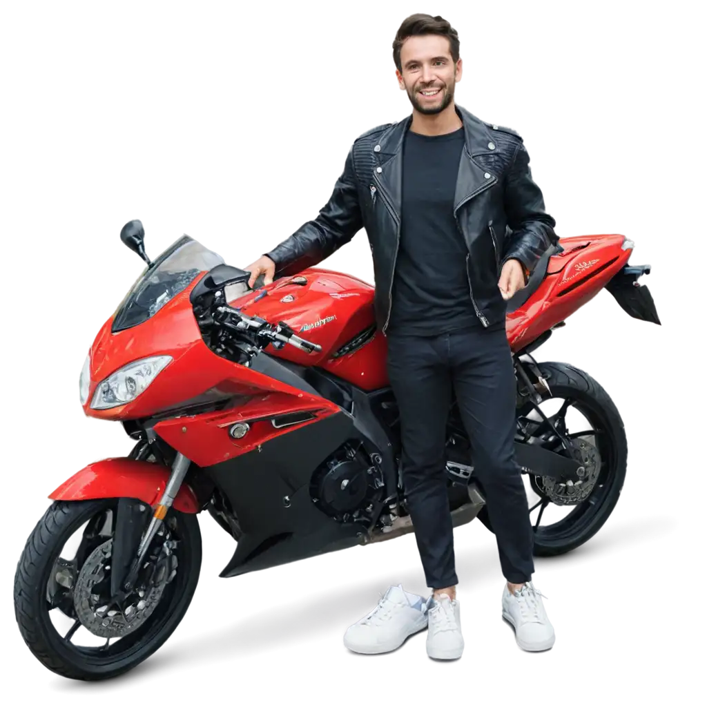 Satisfied-Person-Next-to-Motorcycle-PNG-Image-Capturing-Joy-and-Freedom