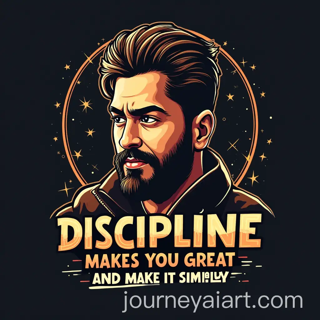 Logo-for-Discipline-Makes-You-Great-by-Shivansh-Singh
