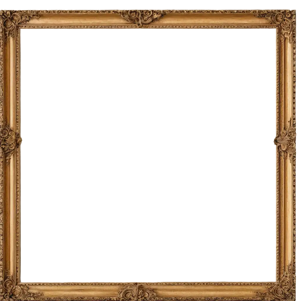 Exquisite-Wood-Frame-PNG-Photo-Crafted-for-Clarity-and-Elegance