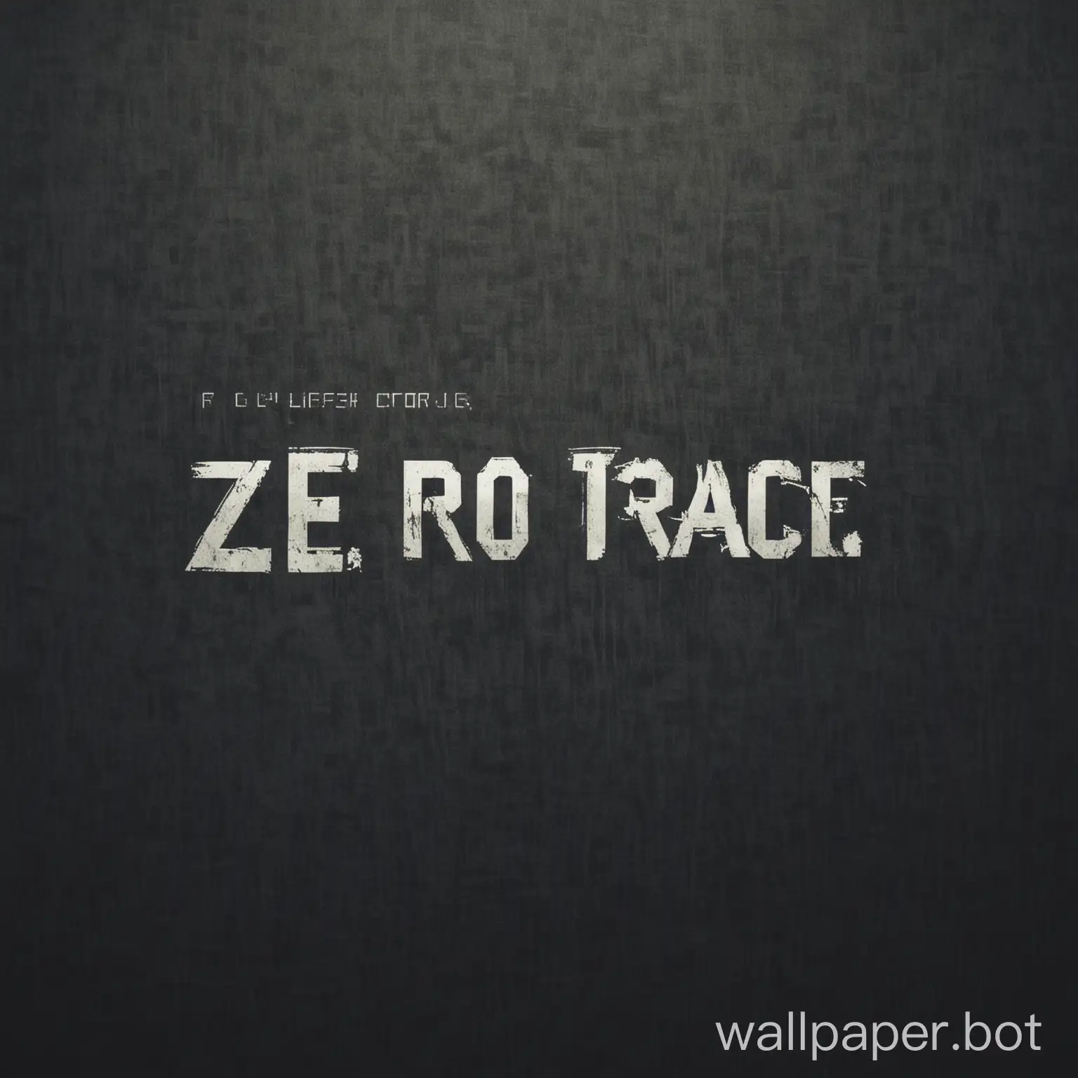 build a ZeroTrace01 written on it hacker wallpaper highest resolution