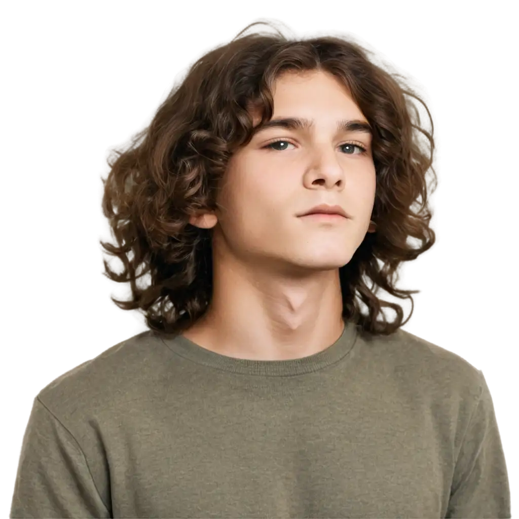 16YearOld-Boy-with-Brown-Wavy-Hair-and-Dark-Eyes-HighQuality-PNG-Image-for-Various-Uses