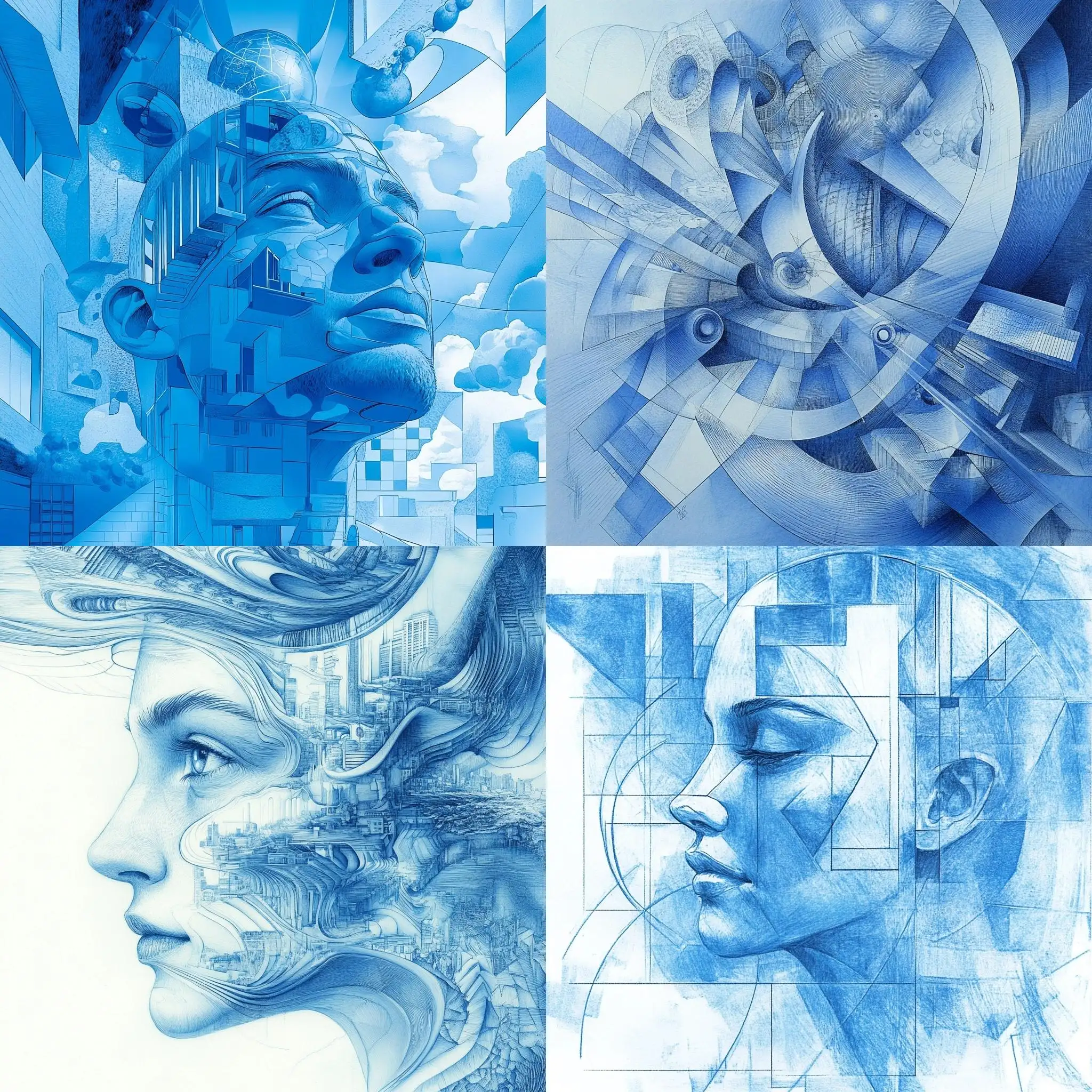 Realistic-Futuristic-Goal-Setting-SMART-Method-Visualization-in-Blue-Tones