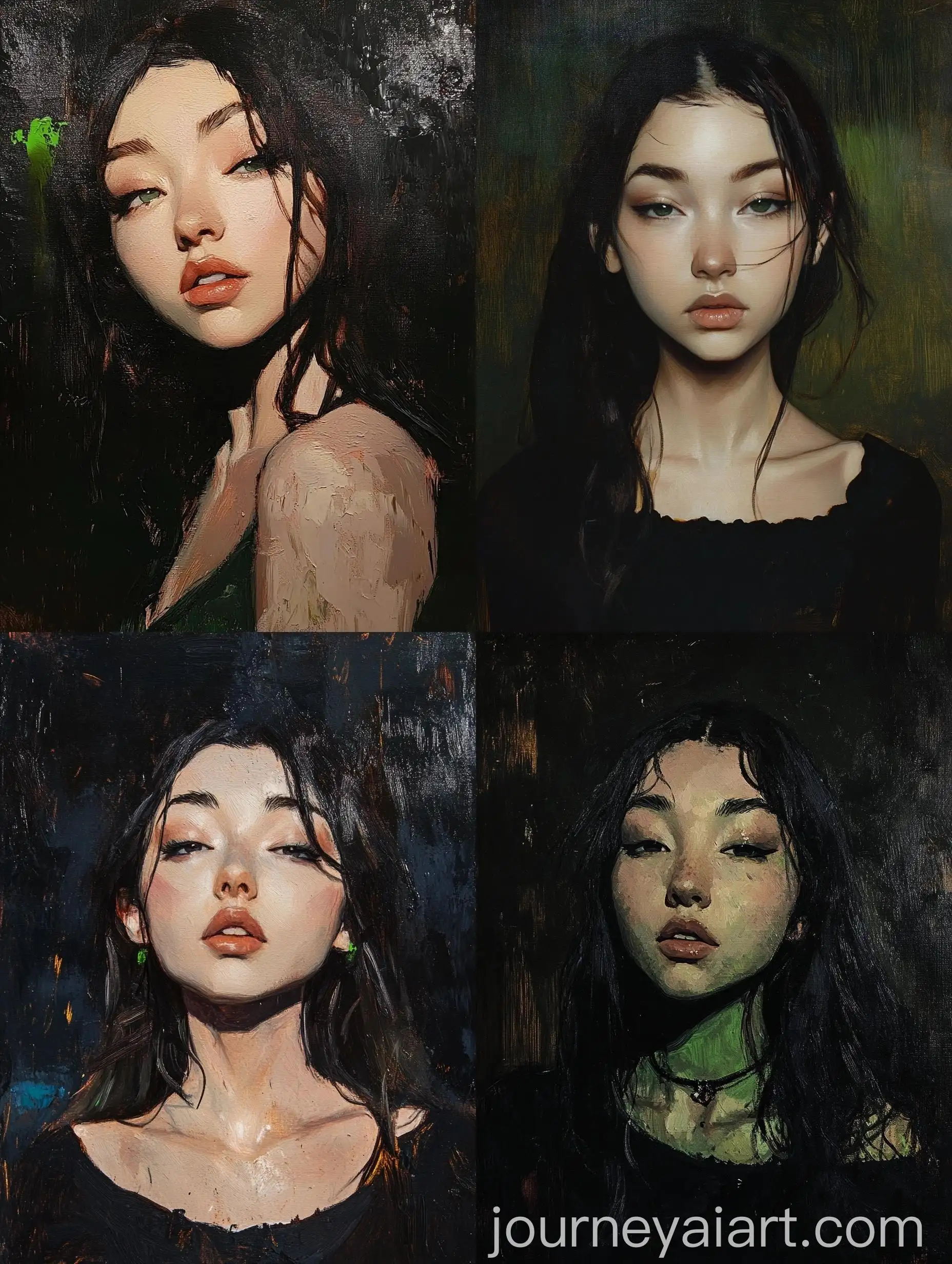 Dark-Style-Portrait-of-a-Girl-by-Samuel-Smith