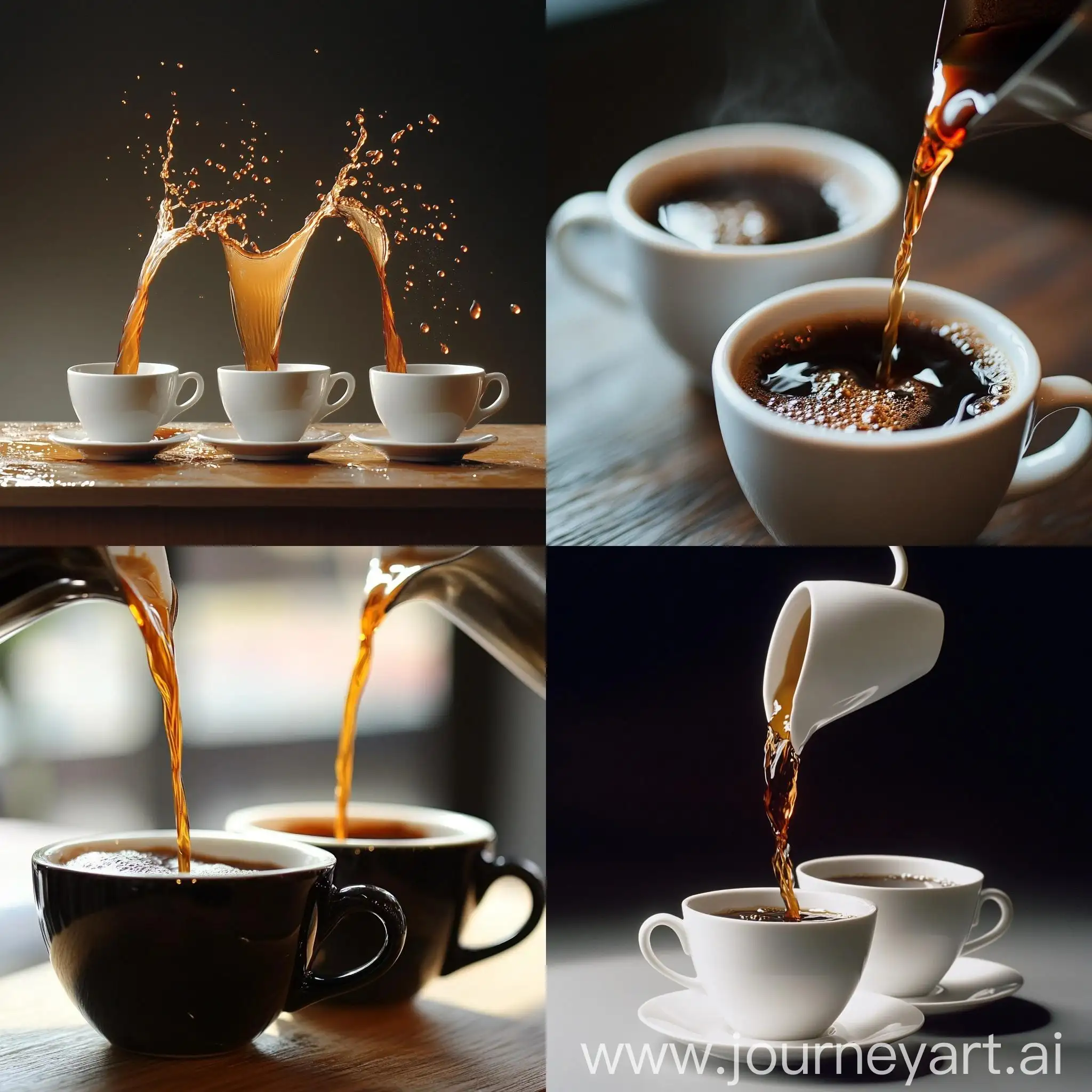 Coffee-Pouring-into-Cups