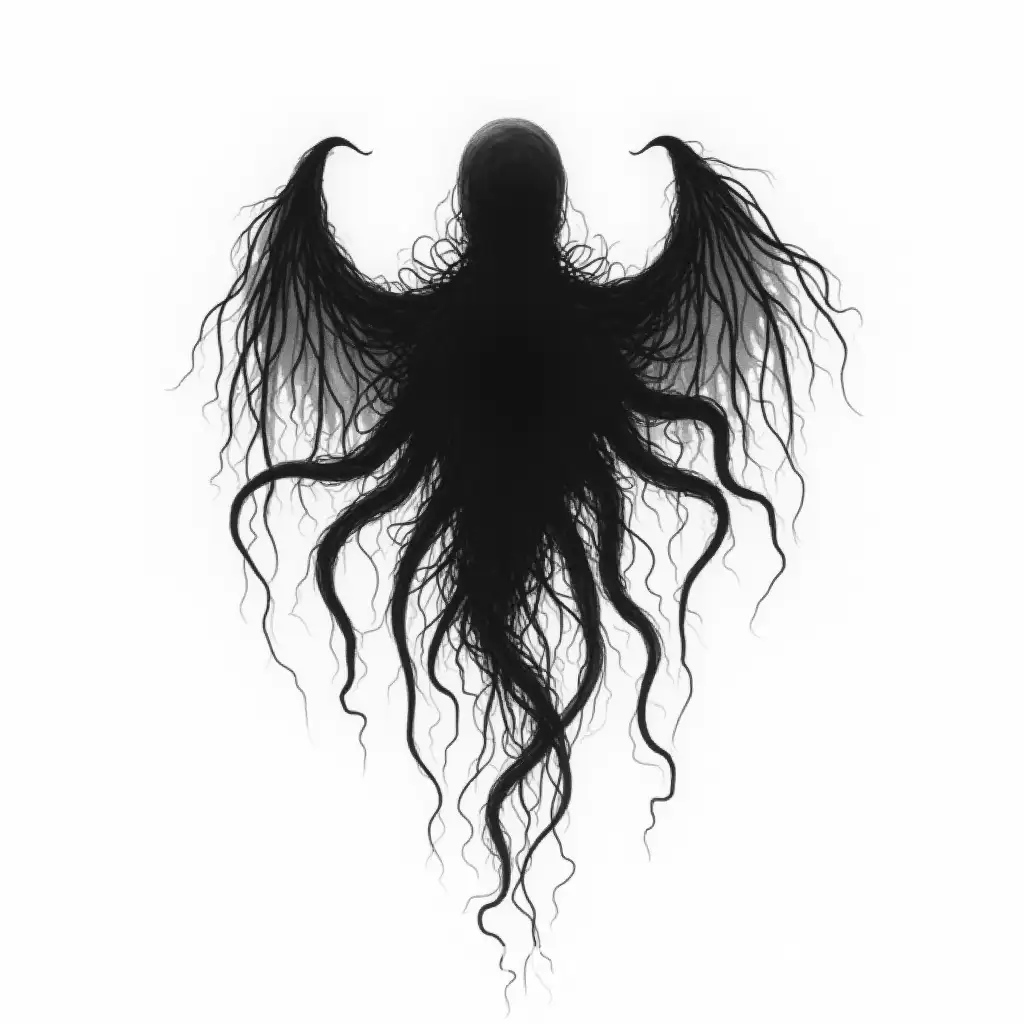 CthAI-Art-Prompt-Expansionulhu-Ink-Horror-Illustration-with-Tentacles-and-Wings-for-TShirt-Design