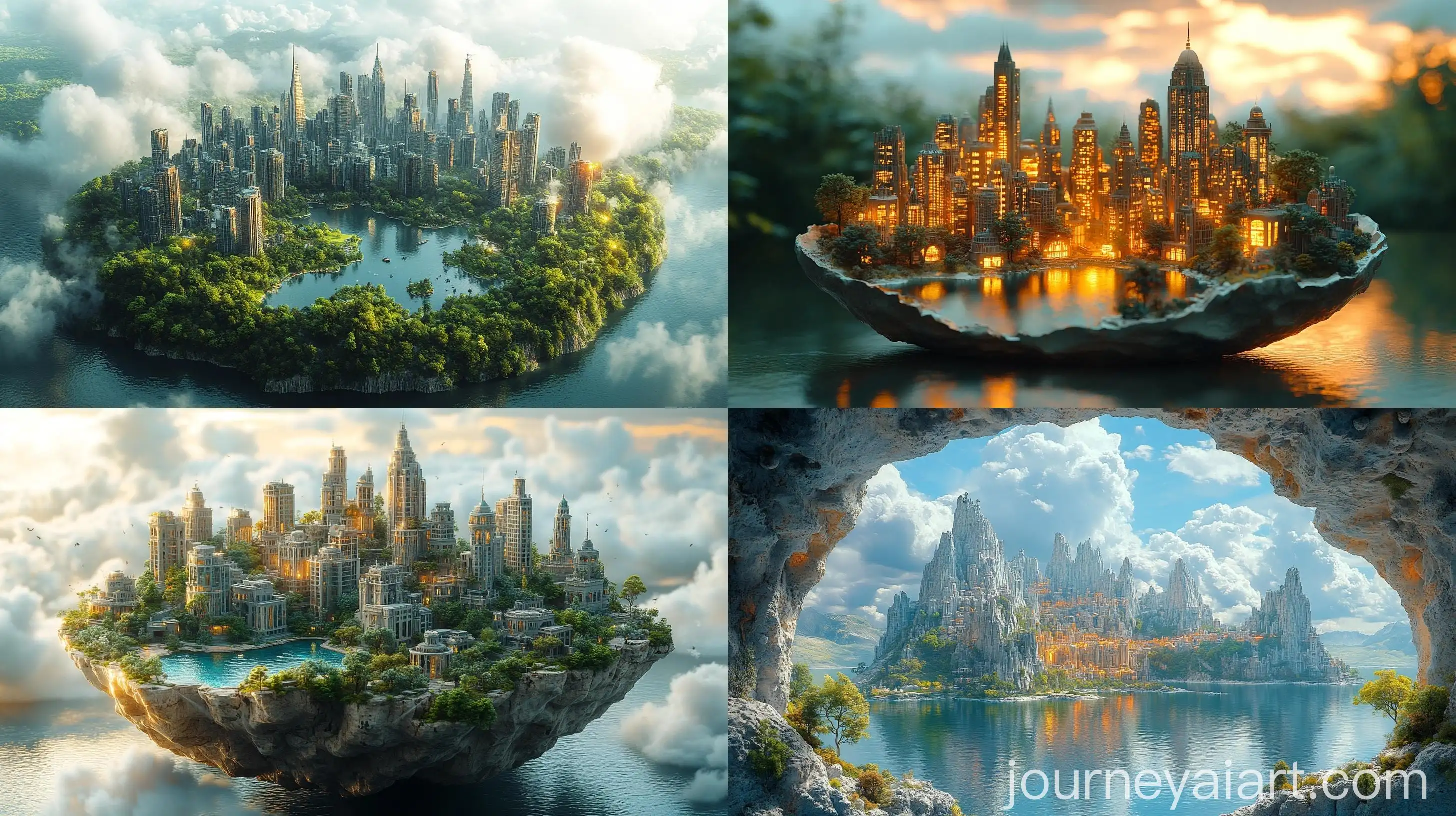 Surreal-Miniature-City-Landscape-with-Futuristic-Features