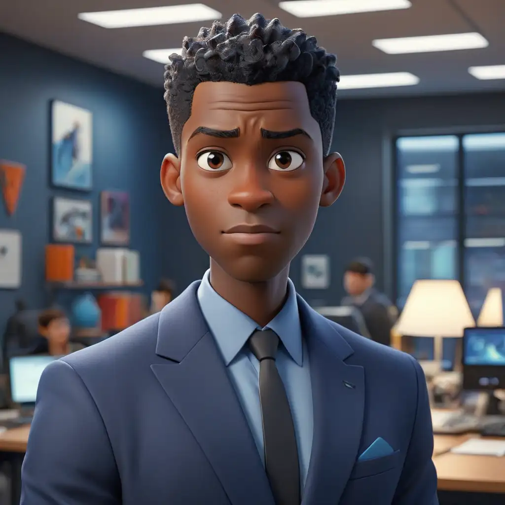 Handsome-Black-Scientist-in-Futuristic-Office-Pixar-3D-Cartoon-Style