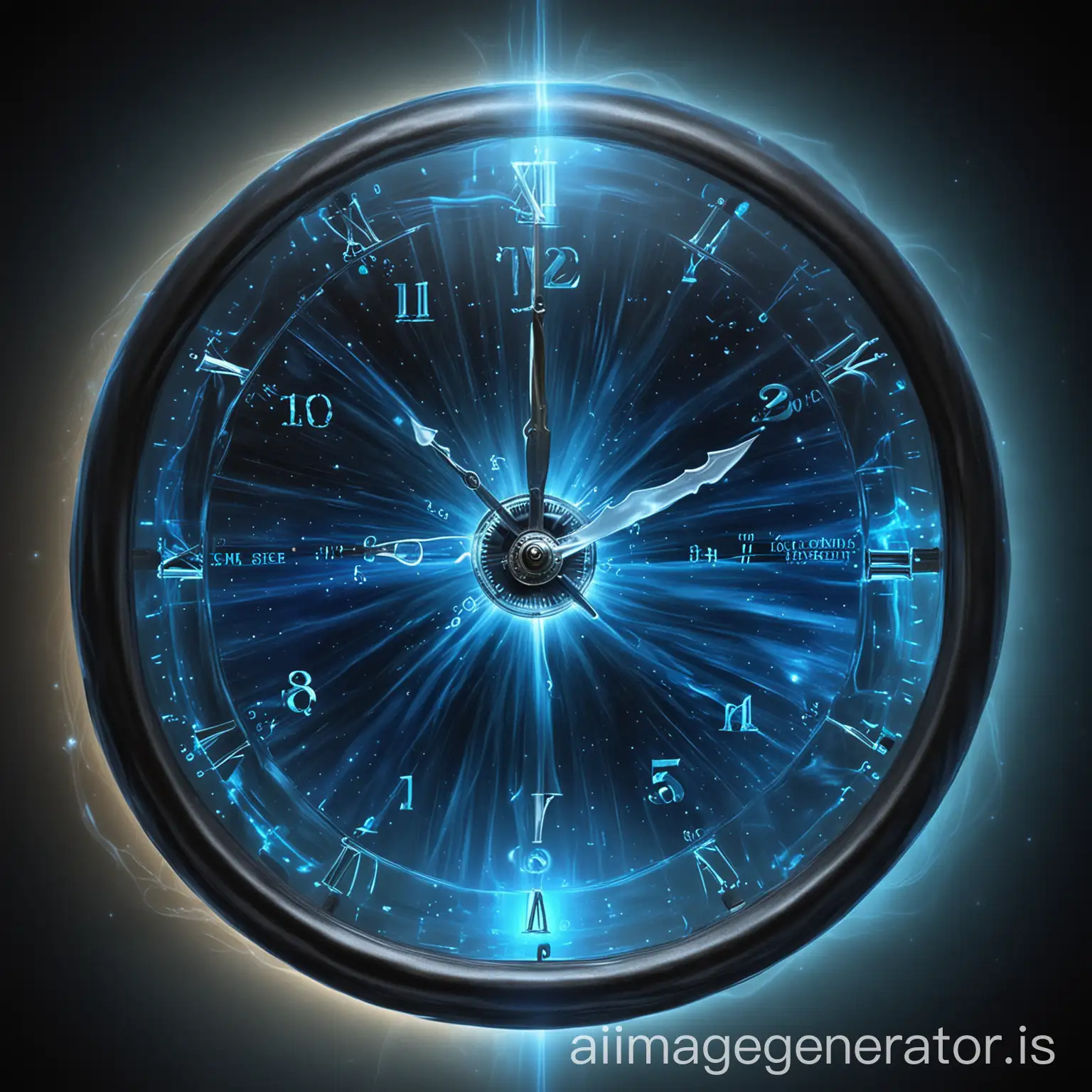 Blue-Luminous-Multidimensional-Energy-Time-Travel-Clock