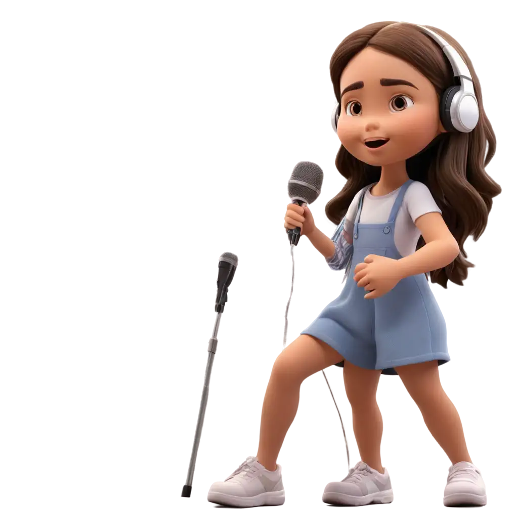 High-Resolution-Filipino-Animated-Girl-Singing-PNG-Image-for-Music-Studio-Scene