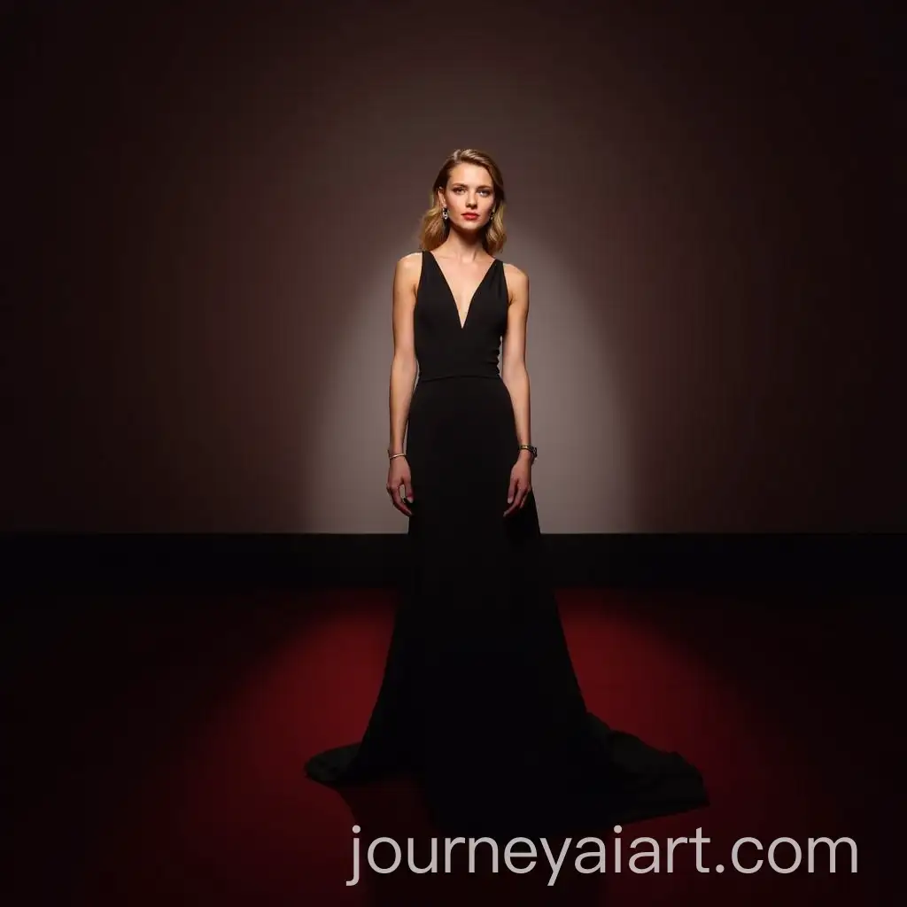 Film-Gala-Presenter-inAI-Art-Prompt-Expansion-Black-Dress-on-Cinematic-Stage