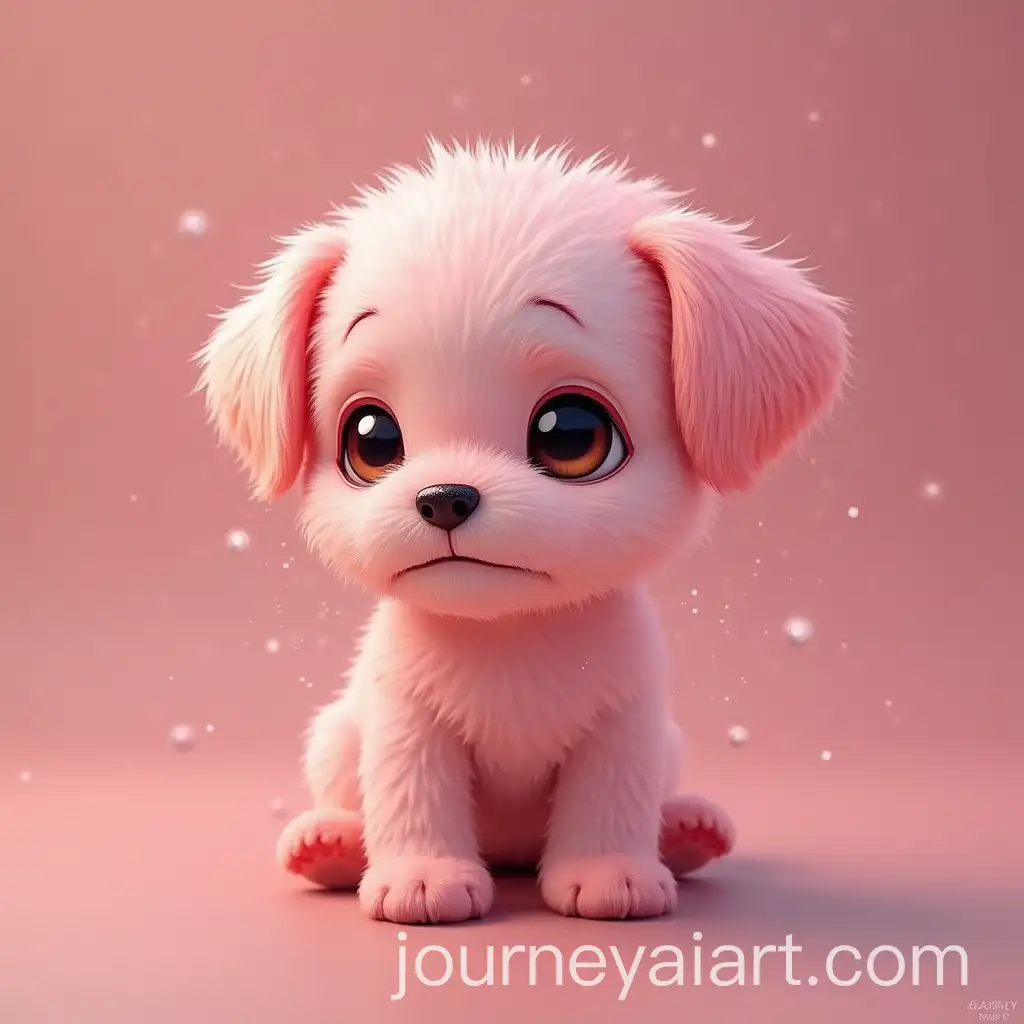 Sad-Pink-Little-Dog-in-a-Heartfelt-Scene