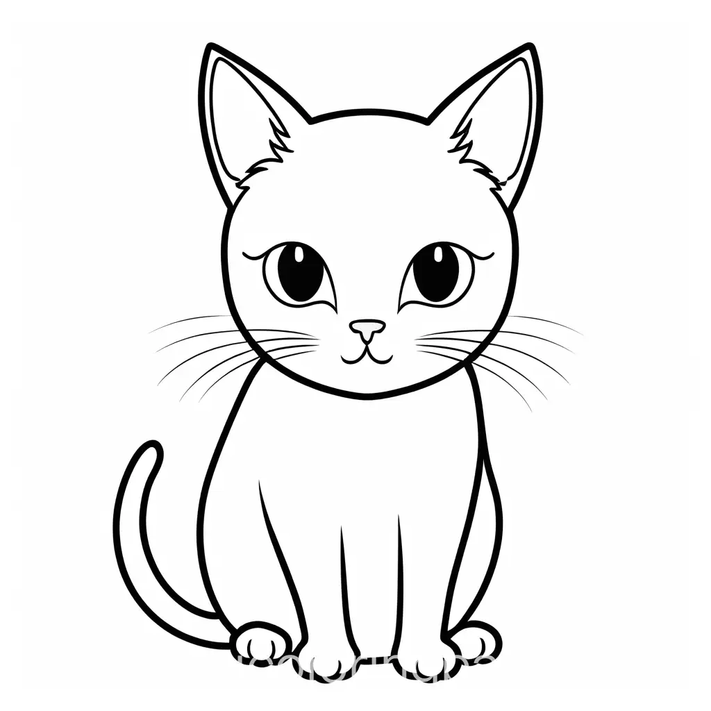 Simplicity-in-Black-and-White-Coloring-Page-for-Kids