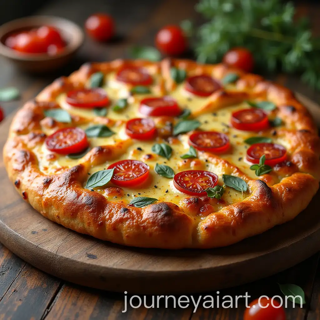Realistic-FAI-Image-Expansionocaccia-with-Fresh-Ingredients-and-Textured-Surface