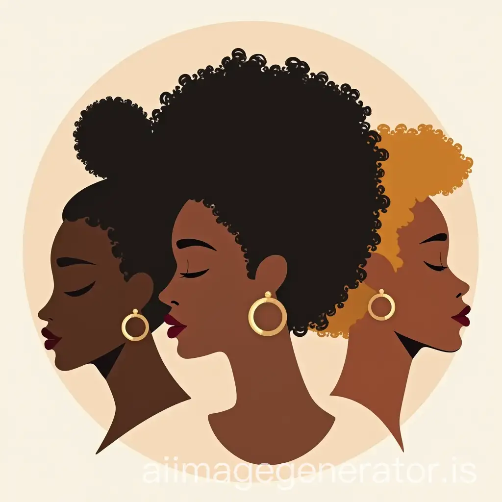 Logo-Featuring-African-American-Men-and-Women-Hairstyles