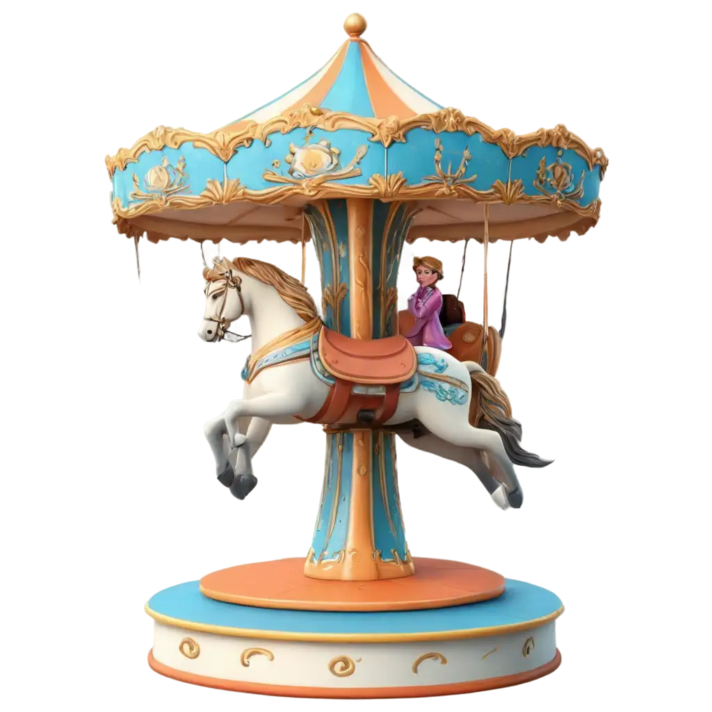 3D-Carousel-PNG-Image-Captivating-Digital-Art-for-Web-and-Print