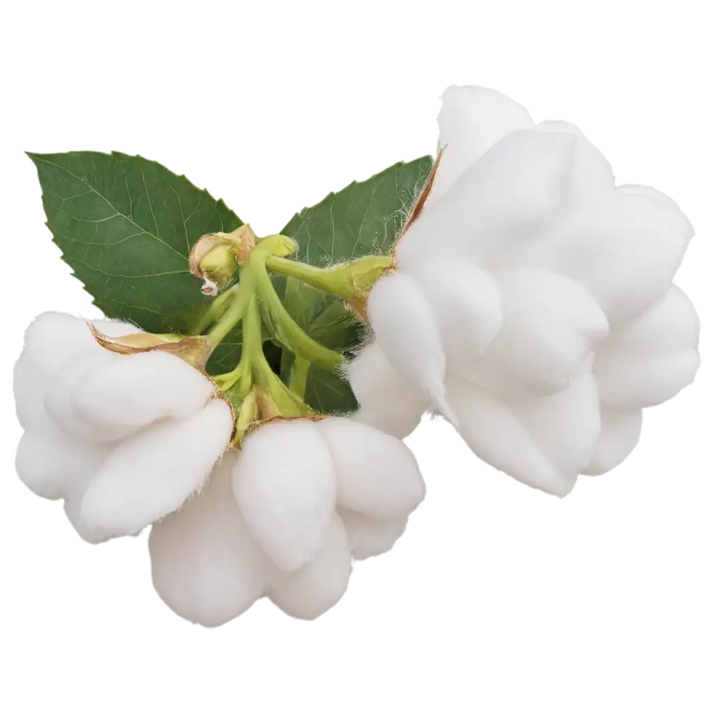 HighQuality-PNG-of-a-Large-Cotton-Flower-Without-a-Stem-Perfect-for-Design-Projects