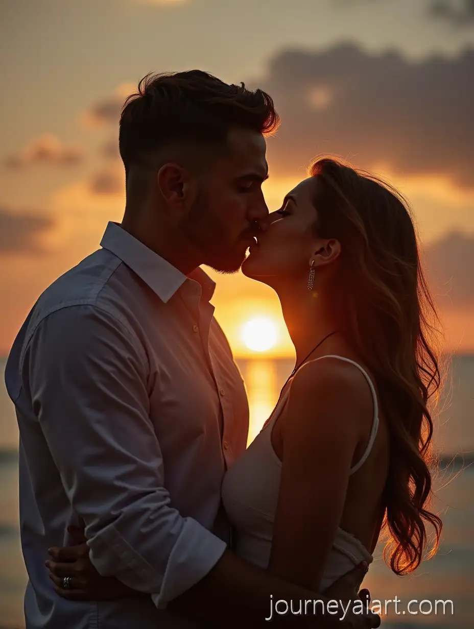 Romantic-Couple-Kissing-in-a-Joyful-and-Passionate-Moment