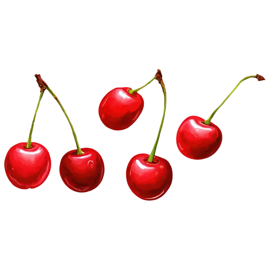 Vibrant-Fleshy-Cherry-PNG-Image-HighQuality-Juicy-Cherry-Fruit-Illustration-for-Multiple-Uses