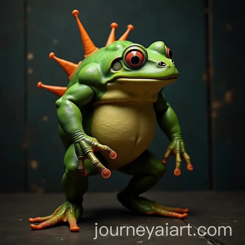 Strong-Frog-with-Muscular-Back-and-Lats-Lifting-Weights-in-Gym