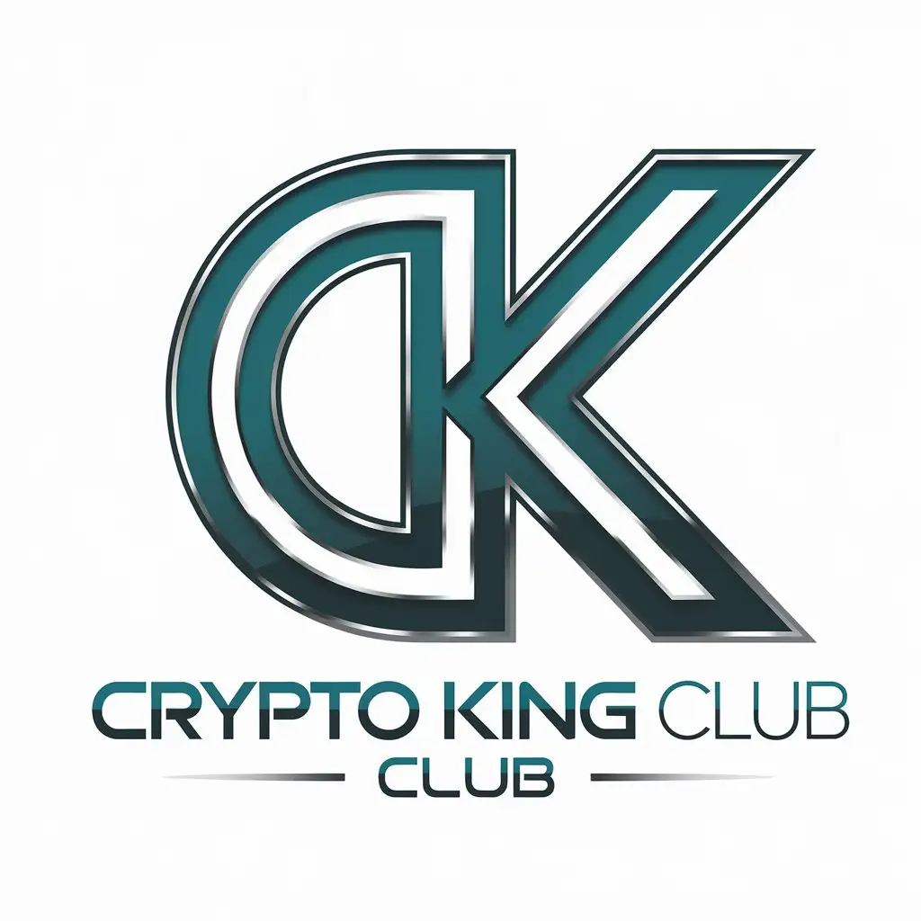 LOGO Design for Crypto King Club Abstract Geometric C and K with Orange and  Gray Color Scheme | AI Logo Maker