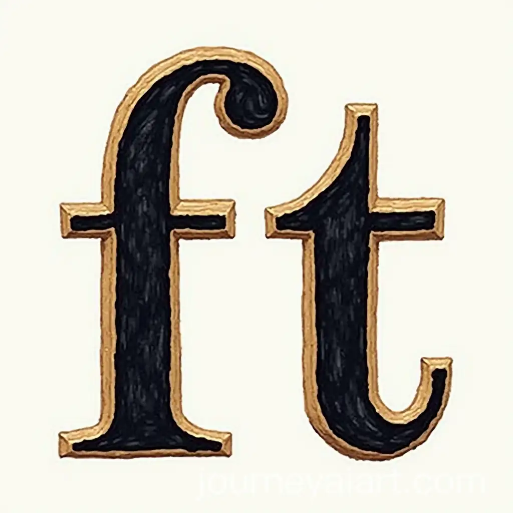 HarmoniousAI-Image-Prompt-Expansion-Fusion-of-Letters-F-and-T-in-Creative-Design