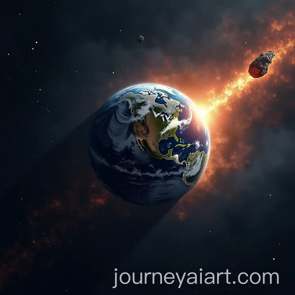 Meteorite-ImpactAI-Image-Prompt-Expansion-on-Earth-during-Fall