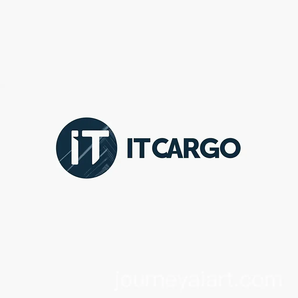 Minimalist-IT-CARGO-Logo-with-TechnologyInspired-Design
