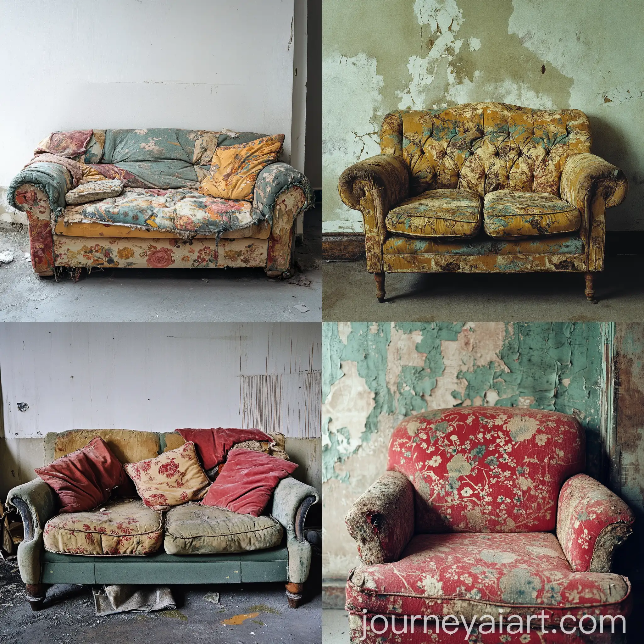 Aged-Sofa-in-Vintage-Interior-Decor-Setting