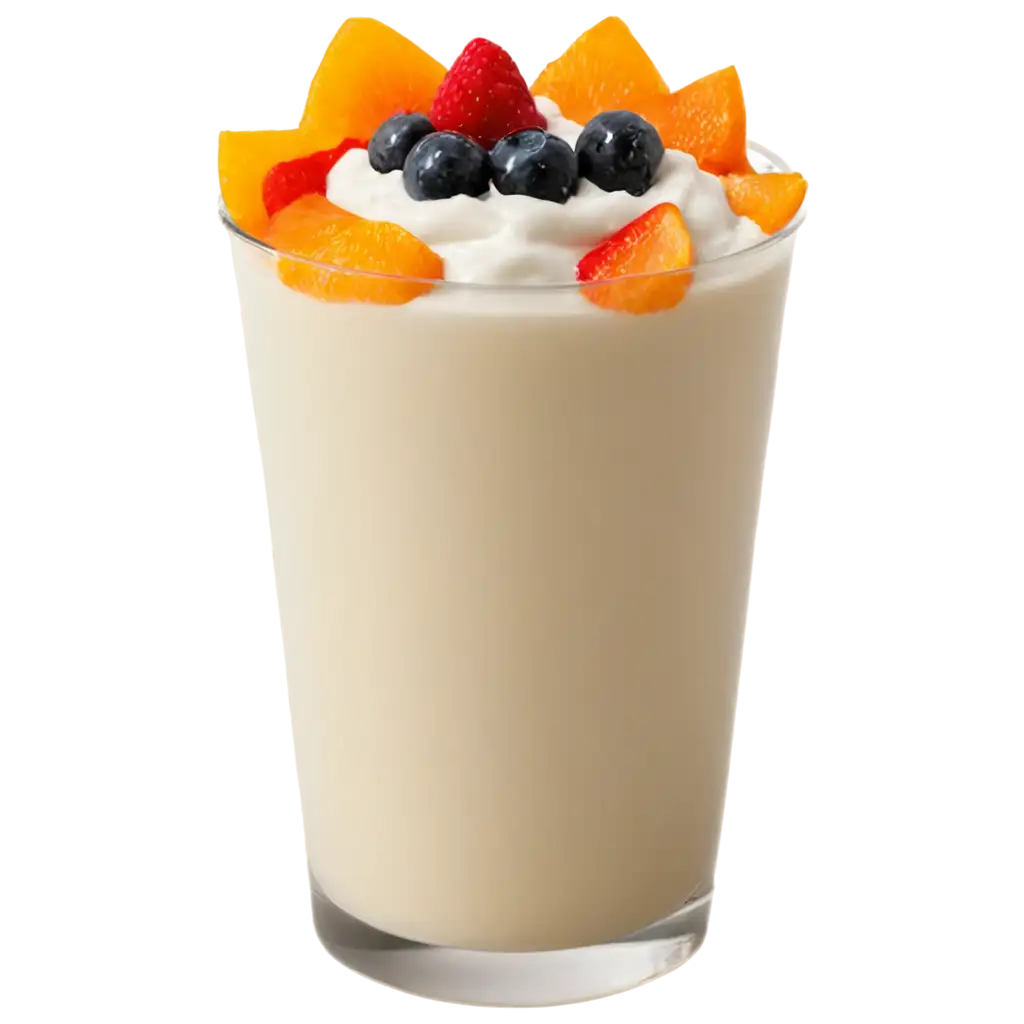 Delicious-Cup-of-Yogurt-with-Fresh-Fruit-Toppings-HighQuality-PNG-Image-for-Your-Digital-Needs