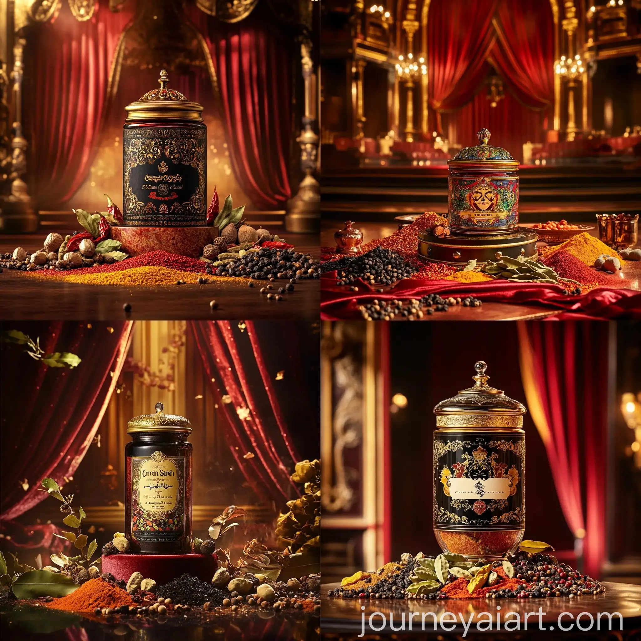Dramatic-Theater-Stage-with-Ornate-Spice-Display