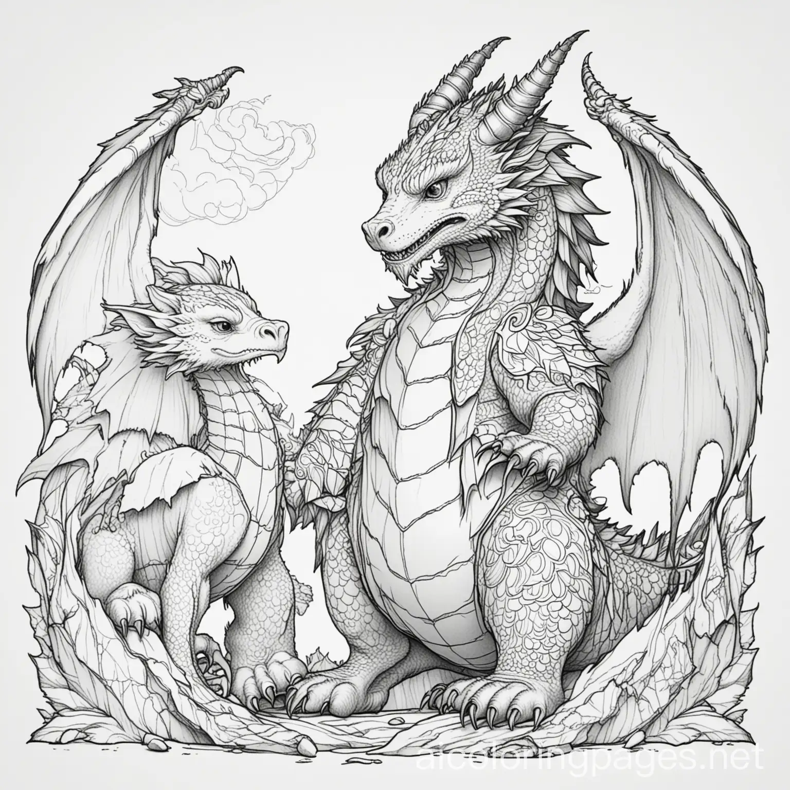 Dragon-and-Bear-Coloring-Page-for-Kids