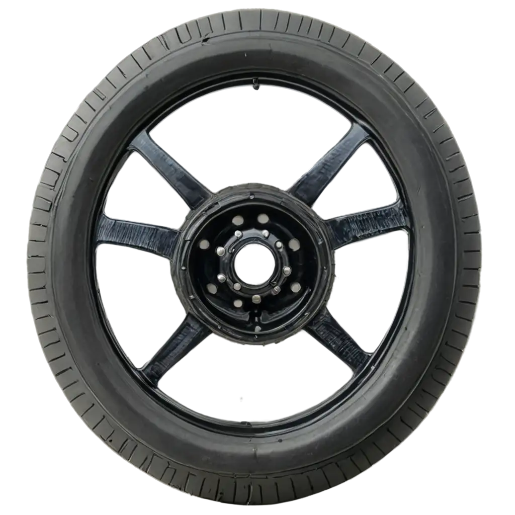 Bent-Truck-Wheel-PNG-Image-HighQuality-Transparent-Image-for-Versatile-Use