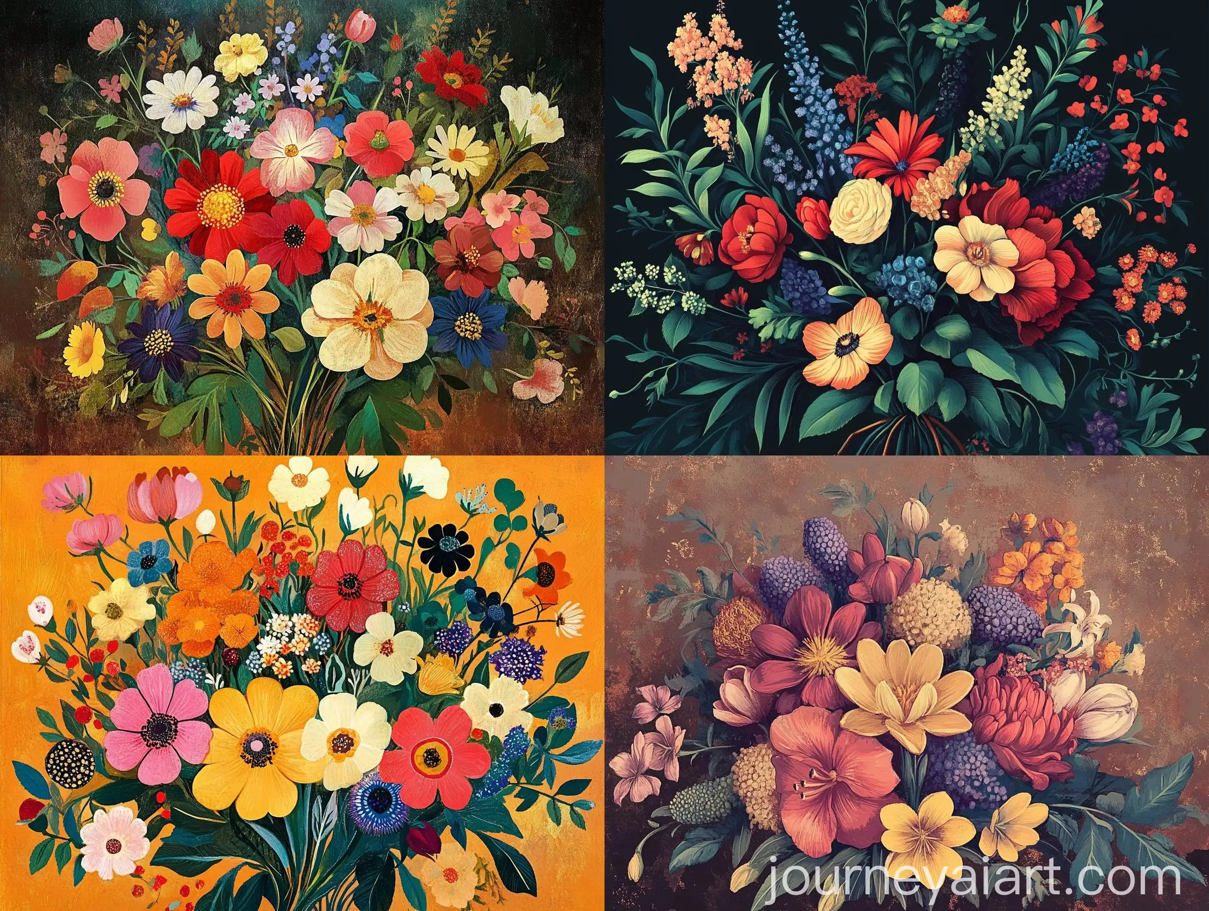 Floral-Bouquet-Illustration-for-Bouquet-Folk-Legends-by-Arthur-Shiner