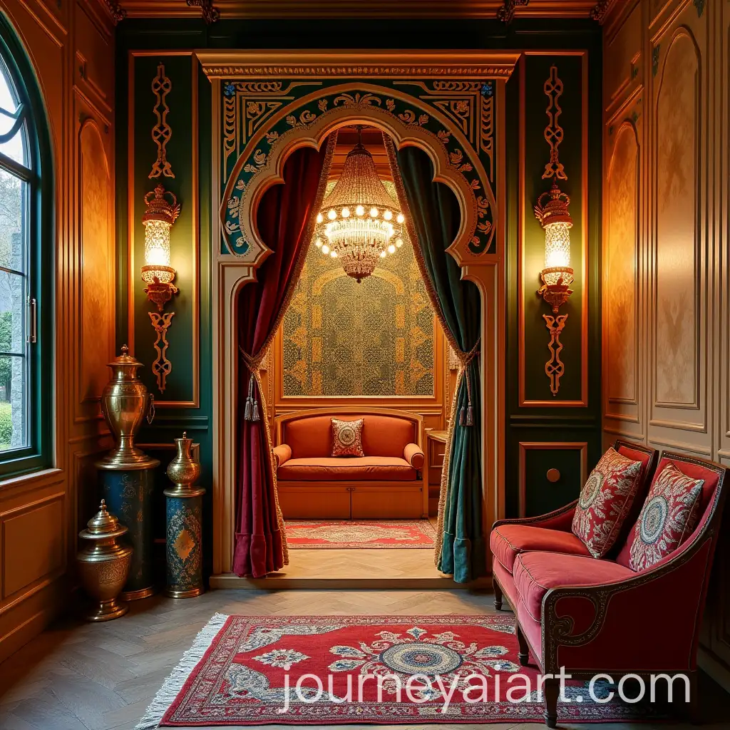 Cultural-Arabic-Heritage-Photobooth-with-Traditional-Decor-and-Interactive-Elements