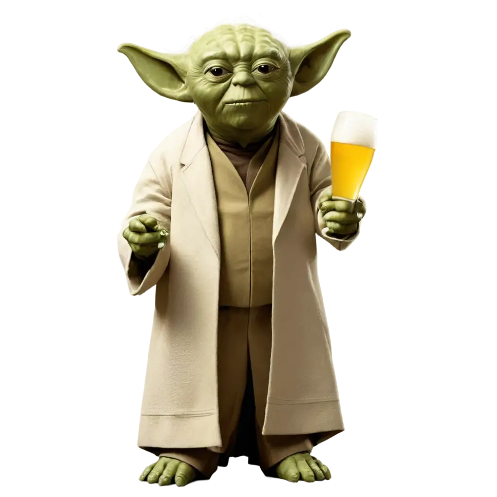 Master-Yoda-Holding-a-Glass-of-Beer-PNG-Image-Unique-and-Memorable-Artwork