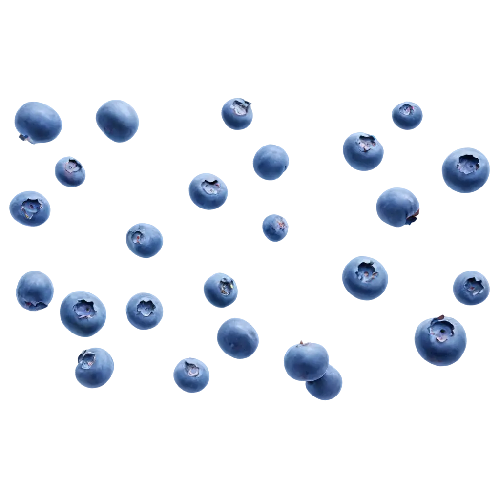 Blueberry-Berries-Flying-Down-PNG-Image-HighQuality-Transparent-Background